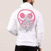Rosa String Tyrant Hoodie – Underworld Joker Stil (Rückseite)