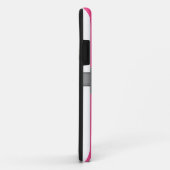 Rosa stripes iPhone 5 Case-Mate ID™ Hülle (Hinten/Rechts)
