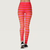Rosa Stripes Leggings (Rückseite)