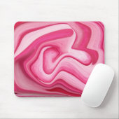 rosa Strudel mousepad (Mit Mouse)