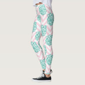 Rosa Sukkulent Leggings (Links)