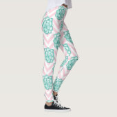 Rosa Sukkulent Leggings (Rechts)