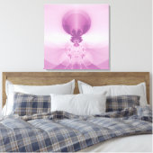 Rosa Sunrise Leinwanddruck (Insitu (Schlafzimmer))