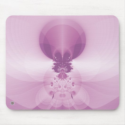 Rosa Sunrise Mousepad (Vorne)
