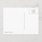 Rosa süße 16 Einladung (Rückseite)