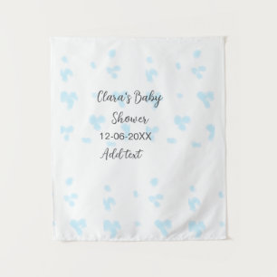 Rosa süße Blumen-Baby-Party-Wasserfarbe modern Dat Wandteppich
