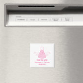 Rosa süße Chemie rettet das Datum Magnet (In Situ (Geschirrspüler))