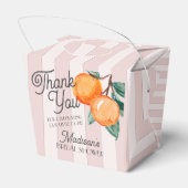 Rosa Süsse Hauptpresse Citrus Geburtstagsparty Geschenkschachtel (Rückseite)