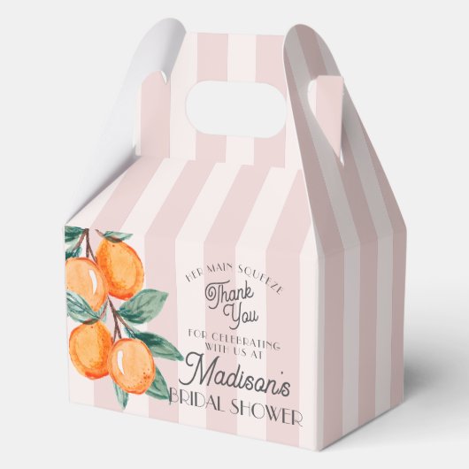Rosa Süsse Ihr Haupt-Squeeze Zitrusfrüchte-Brautpa Geschenkschachtel (Vorderseite)