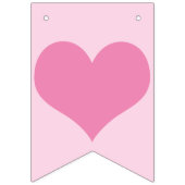 ROSA ❤ SÜSSES KLEINES BABY ❤ MÄDCHEN-ZEICHEN WIMPELKETTE (Erste Fahne)