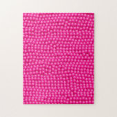 Rosa Süßholzallsorts-Gelee Sprogs Puzzle (Vertikal)