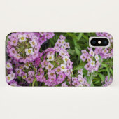 rosa Süßkresse Case-Mate iPhone Hülle (Rückseite (Horizontal))
