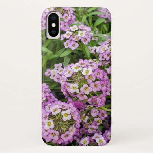 rosa Süßkresse Case-Mate iPhone Hülle (Rückseite)