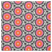 Rosa Suzani Muster Stoff (Muster)