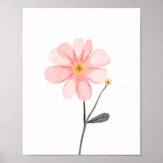 Rosa Sweet Blume Kinderzimmer Dekoration (Vorne)