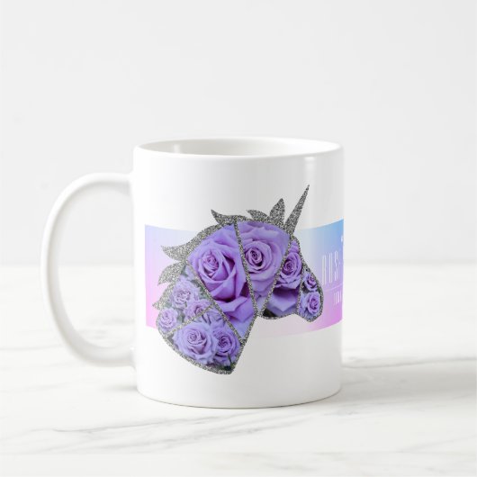 Rosa Sweet Moon Kaffeetasse (Links)