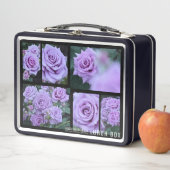 Rosa Sweet Moon Metall Brotdose (Beispiel)