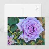 Rosa Sweet Moon [Postcard] Postkarte (Vorne/Hinten)