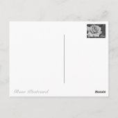Rosa Sweet Moon Postkarte (Rückseite)