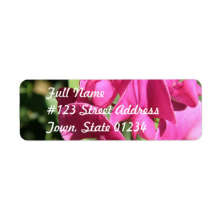 Rosa Sweet Pea Mailing Label