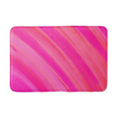 Rosa Swirl Abstrakt Badematte (Vorderseite)