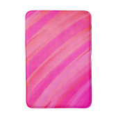 Rosa Swirl Abstrakt Badematte (Vorderseite Vertikal)