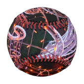 Rosa Swirl Baseball (Rückseite)