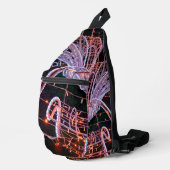 Rosa Swirl Crossbody Bag (Rechte Ecke)
