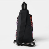 Rosa Swirl Crossbody Bag (Rückseite)