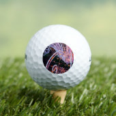 Rosa Swirl Golfball (Insitu T-Shirt)