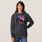 Rosa Swirl Hoodie (Vorne ganz)