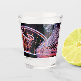 Rosa Swirl Schnapsglas