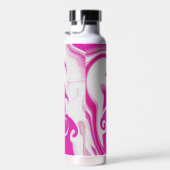 Rosa Swirl Trinkflasche (Rechts)