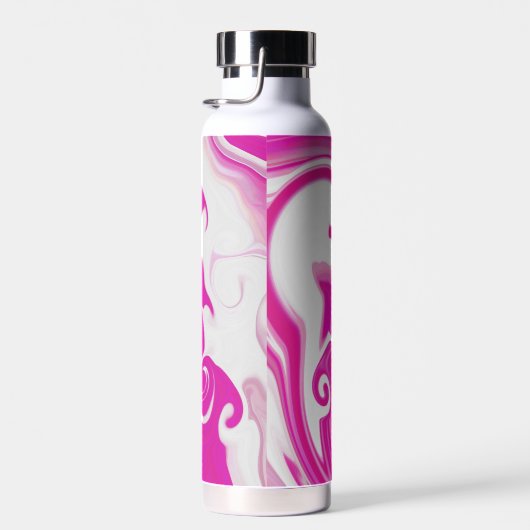 Rosa Swirl Trinkflasche (Rechts)