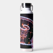 Rosa Swirl Trinkflasche (Vorne)