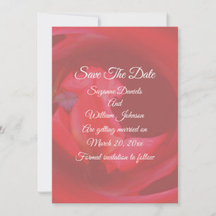 Rosa Swirling Rose Blume Hochzeit Save The Date