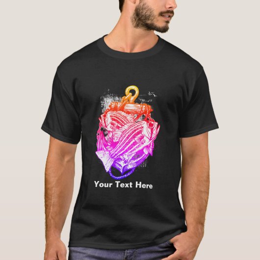 Rosa T - Shirt (Vorderseite)