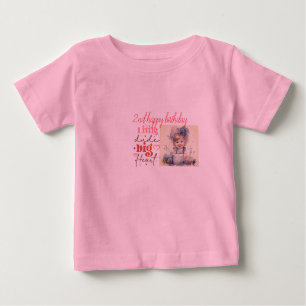 rosa T - Shirt, Bild Kleinkinder-Kleidung anpassen Baby T-shirt