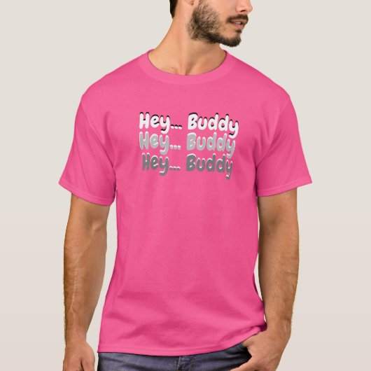Rosa T - Shirt für Damen und Herren (Vorderseite)