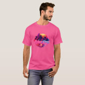 Rosa T-Shirt. T-Shirt (Vorne ganz)