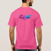 Rosa T-Shirt. T-Shirt (Rückseite)