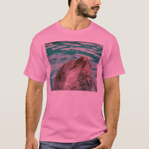 Rosa T-Stück der Delphine T-Shirt