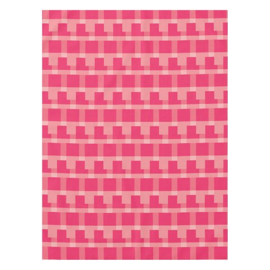 Rosa Tablette Tischdecke (Vorderseite)