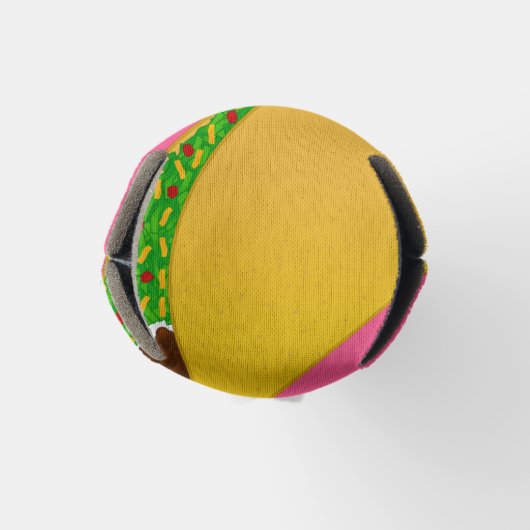 Rosa Tacos Flaschenkühler (Unterseite)