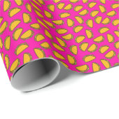 Rosa Tacos Geschenkpapier (Rolleneckpunkt)