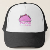 ROSA TACOS TRUCKERKAPPE (Vorderseite)
