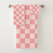 rosa Tafel Badhandtuch Set (Insitu)