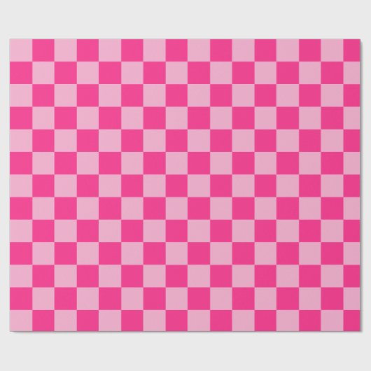 rosa Tafel Geschenkpapier (Flach)