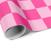 rosa Tafel Geschenkpapier (Rolleneckpunkt)