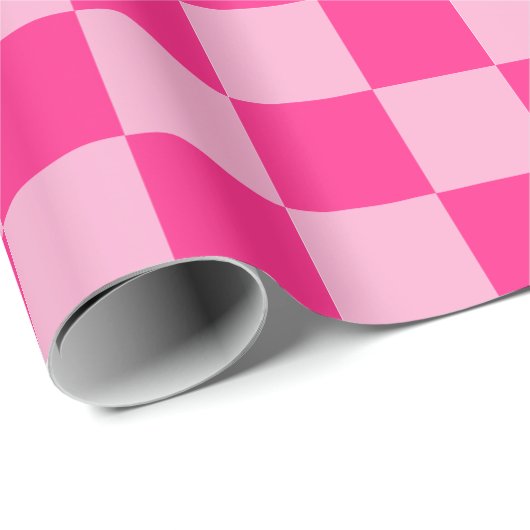 rosa Tafel Geschenkpapier (Rolleneckpunkt)